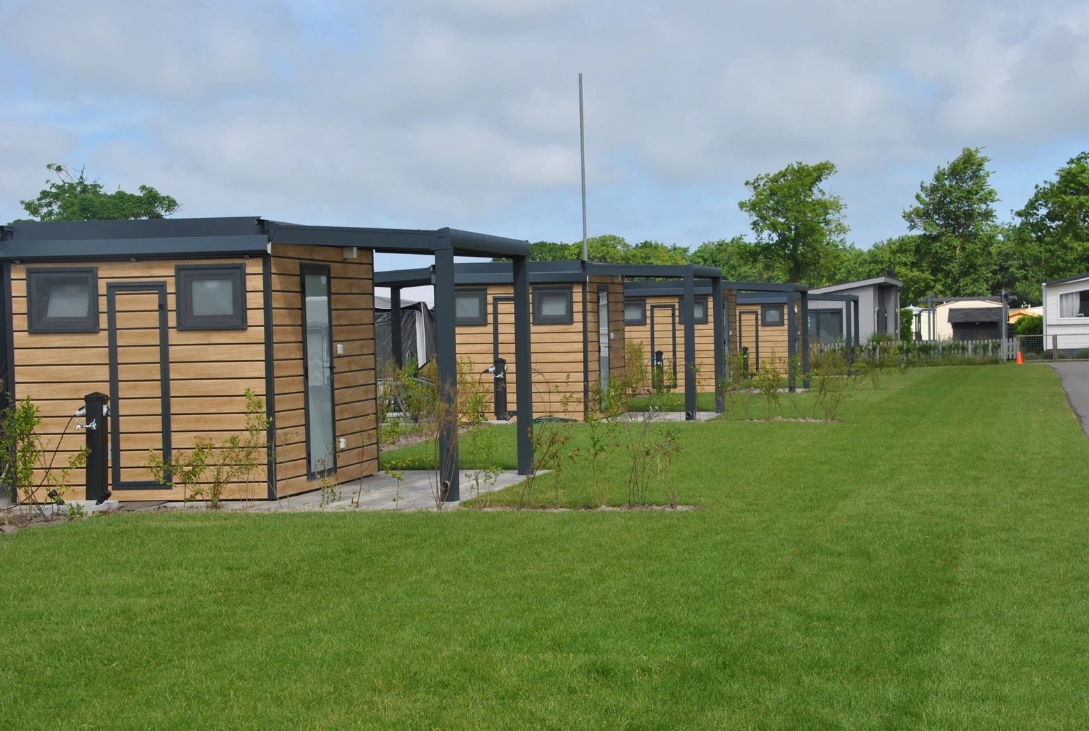 Regular pitches 100m2 private sanitary Regular pitches 100m2 private sanitary